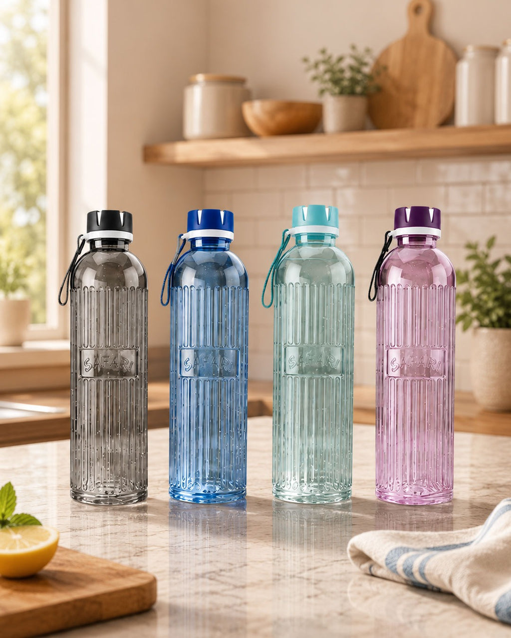 Tile Bottle - Pack Of 2 (1100 Ml)