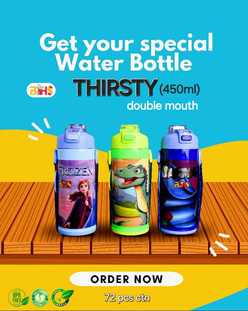 Hot and cool School Bottle - Pack Of 1 (450 Ml)