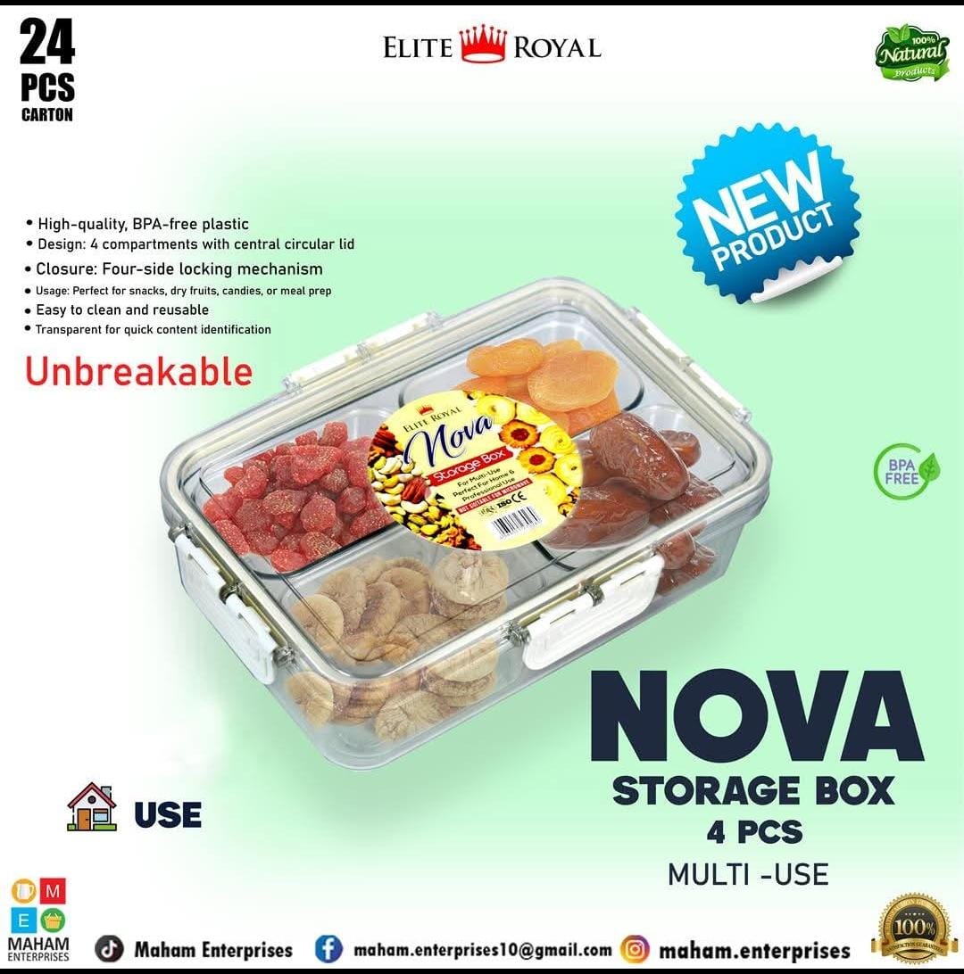 Nova Storage Box - Pack Of 4