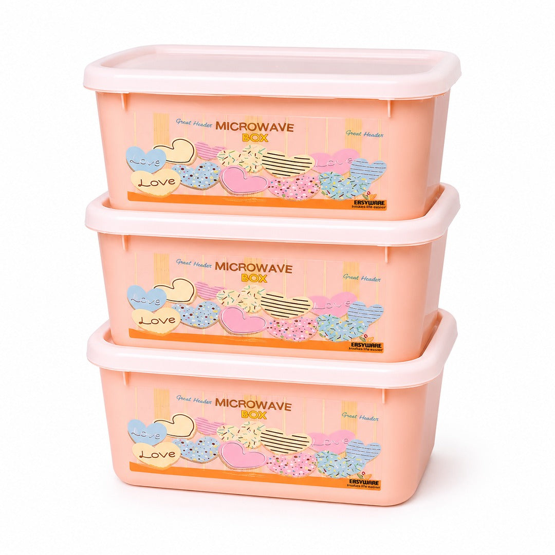 Microwave Box - Pack Of 3