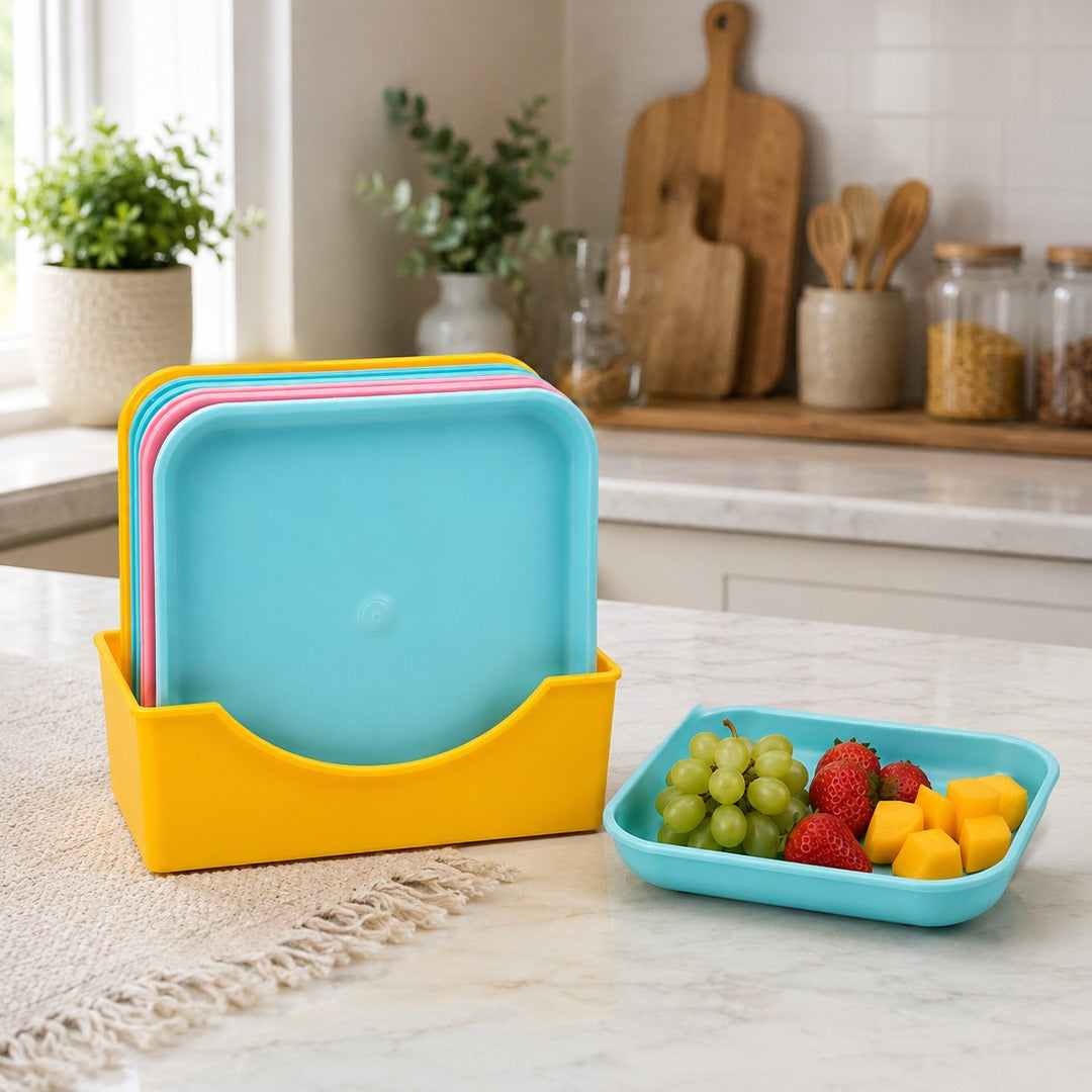 Baby Plate Set - 8 Plates
